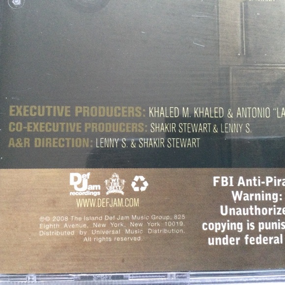 DJ Khaled Presents Gutta by Ace Hood CD 2008 USA Explicit - Picture 3 of 7
